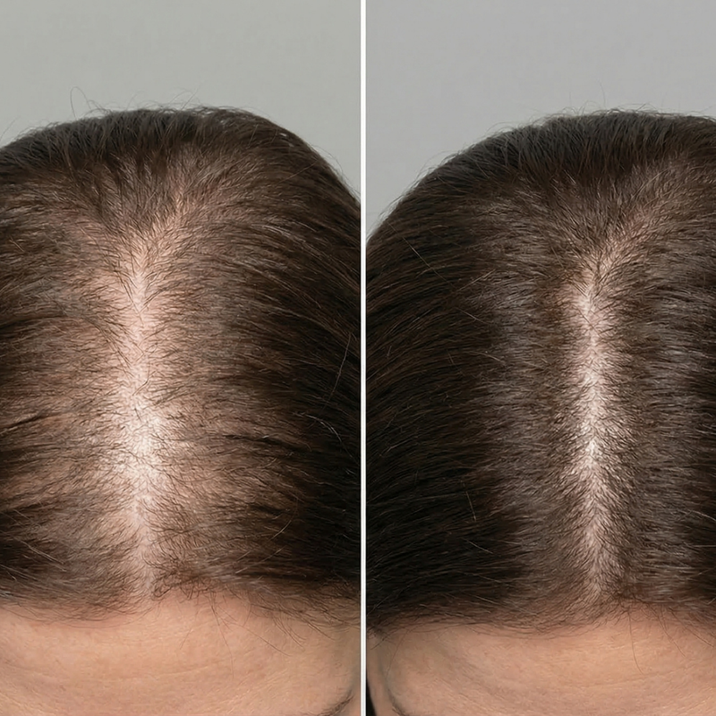 Before and after results