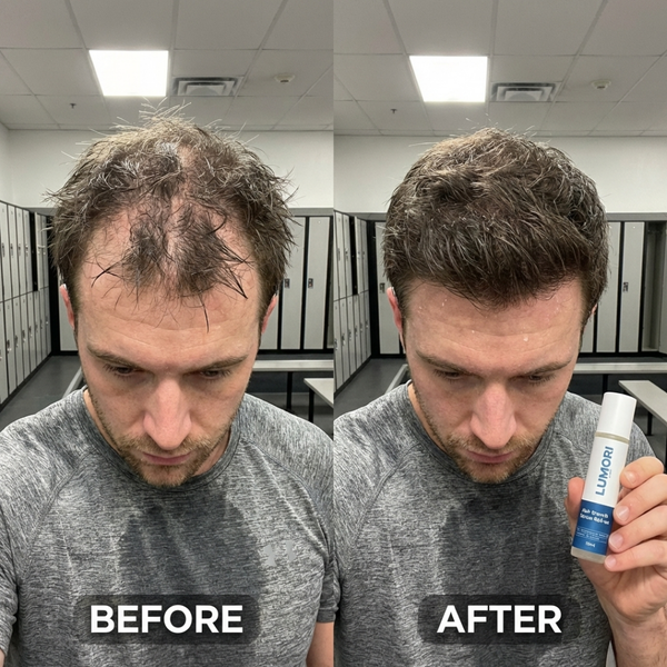 My hairline is finally coming back
